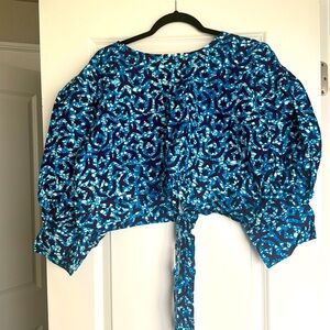 NWOT! Ankara Crop Top